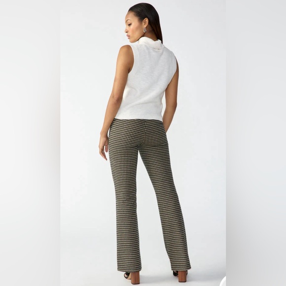 SANCTUARY FILMORE FLARE IN VANILLA MINI HOUNDSTOOTH Small NWT - Picture 3 of 10